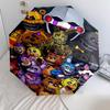 1PC  Freddy's Rock Night Automatic Umbrella - Suitable Travel Outdoor Portable Umbrella Birthday Gift Daily Essentials