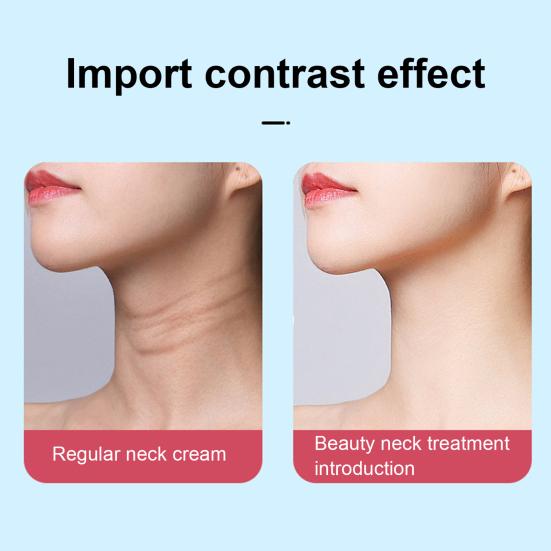 Neck Beauty Massager Anti-Wrinkle Firming Massager with Red Light Therapy Microcurrent Heating Modes Multi-Effect Skin Care Devices for Home Skincare