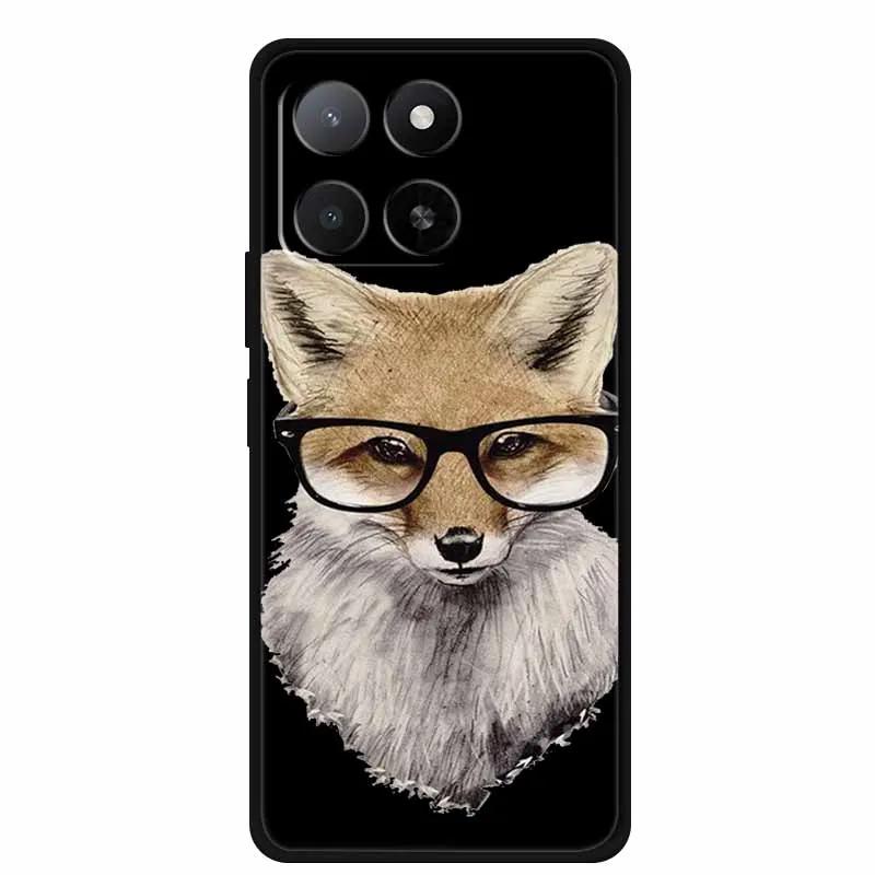 For Motorola G86 G56 Phone Case G 86 G 56 Coque Black Silicone Soft Back Cover For Motorola G86 Power Edge 60 60S Case Cartoon