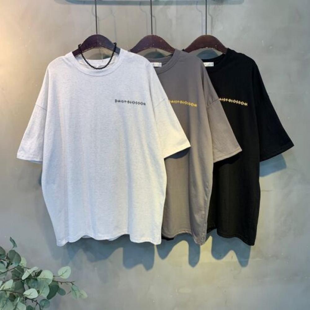 C S In The Room Flower baCk prInTIng ShorT Sleeve T ShirT 3Color