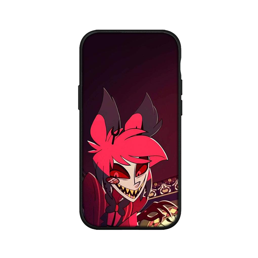 Angel Dust H-Hazbin Hotel Charile Casing for Apple iPhone 15 14 13 12 11 Pro XS Max XR 6 6S Plus + SE 14+ 6+ Phone Cover Case