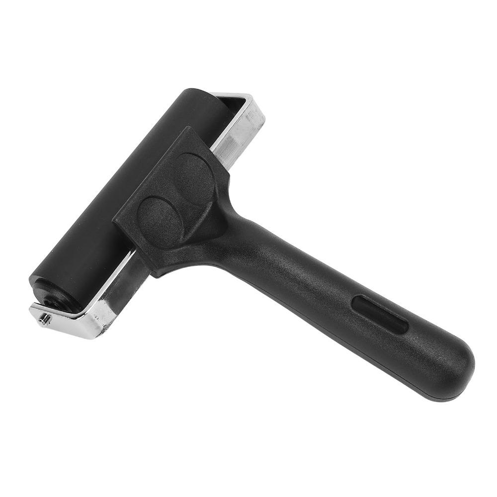 2pcs 4 Inch Press Roller Tool Hard Rubber Printmaking Roller Rubber Brayer Roller For Printmaking