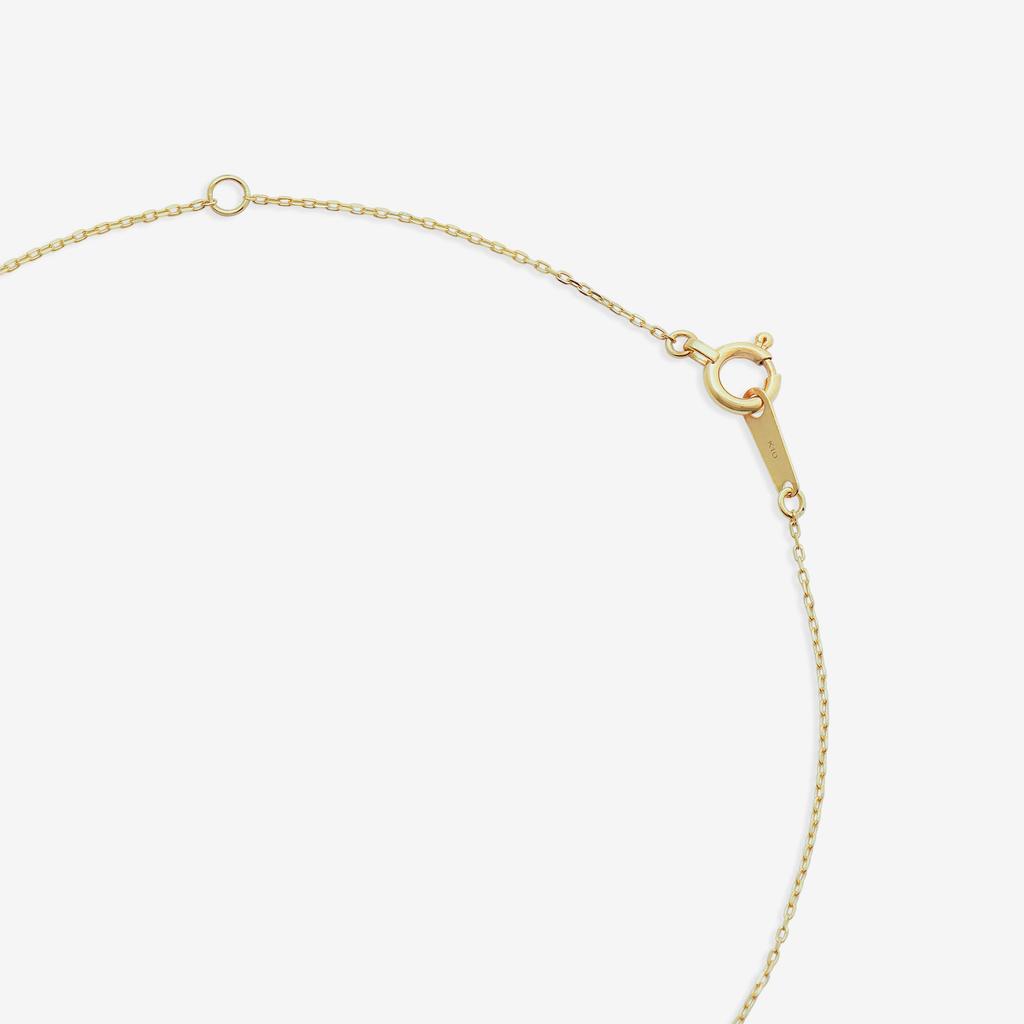 ESTELLE Necklace K10 Yellow Gold January Birthstone Garnet Teardrop Motif [ESTELLE] [Official] [WEB Exclusive] Women's 0452-8185-0019-0000