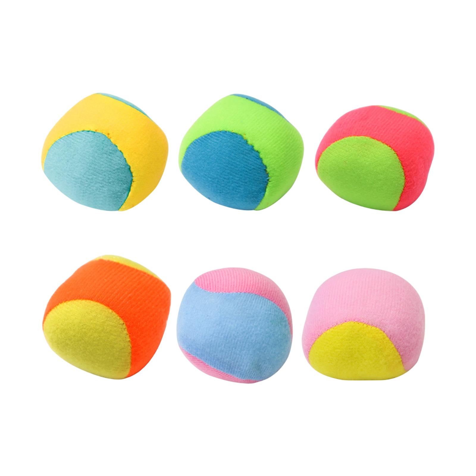 

Soft Fabric Bean Bag for Preschool Throwing Balance Training Sensory Coordination Equipment Home Use Educational Toy for Children One Size