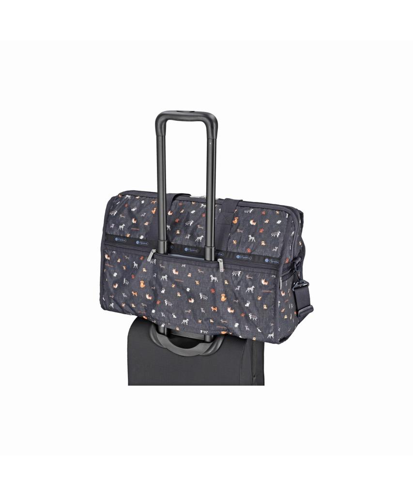 Lesportsac Woof Wonderland Deluxe Large Weekender [4319.Hf44]