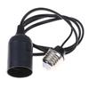 E27 Lamp Holder with 110-240V Extension Cord Waterproof Base for Exterior Courtyard Holiday Setup 1M