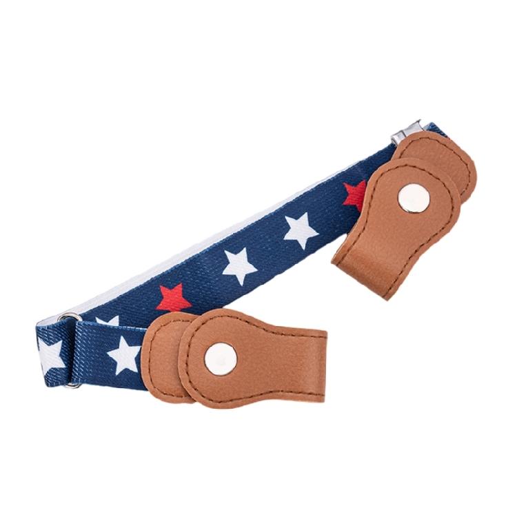 Stretchable Adjustable Waistband PU Leather Waist Belt Breathable Lightweight Design For Travel Work And Everyday