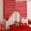 Double Happiness Wedding Bedroom Decoration Set: Engagement & Bedroom Decor