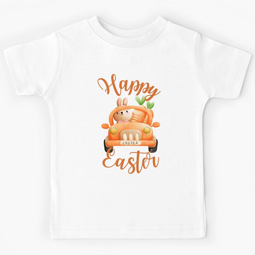 Happy Easter Roadster Kids T-Shirt 100