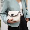 Internet celebrity bag women's bag new fashion casual diamond square bag simple chain crossbody small fragrant wind bag