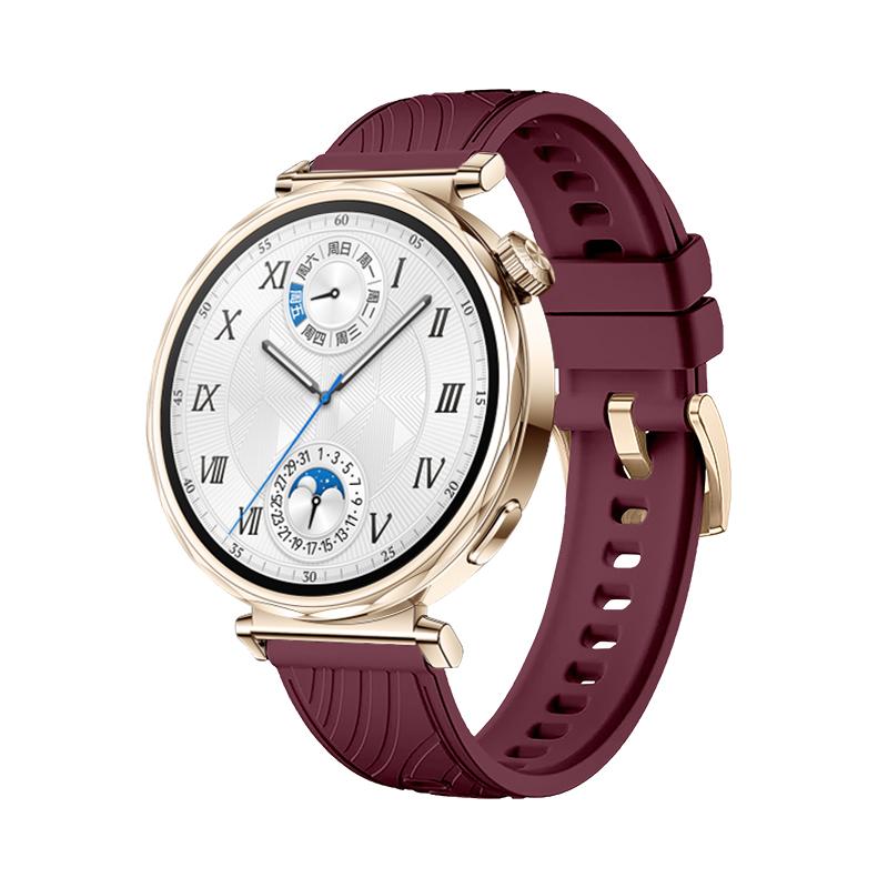 18mm Silicone Strap for Huawei Watch GT4 41mm Sport Replacement Band for Huawei Watch GT5 41mm GT5pro 42mm Bracelet Watchband