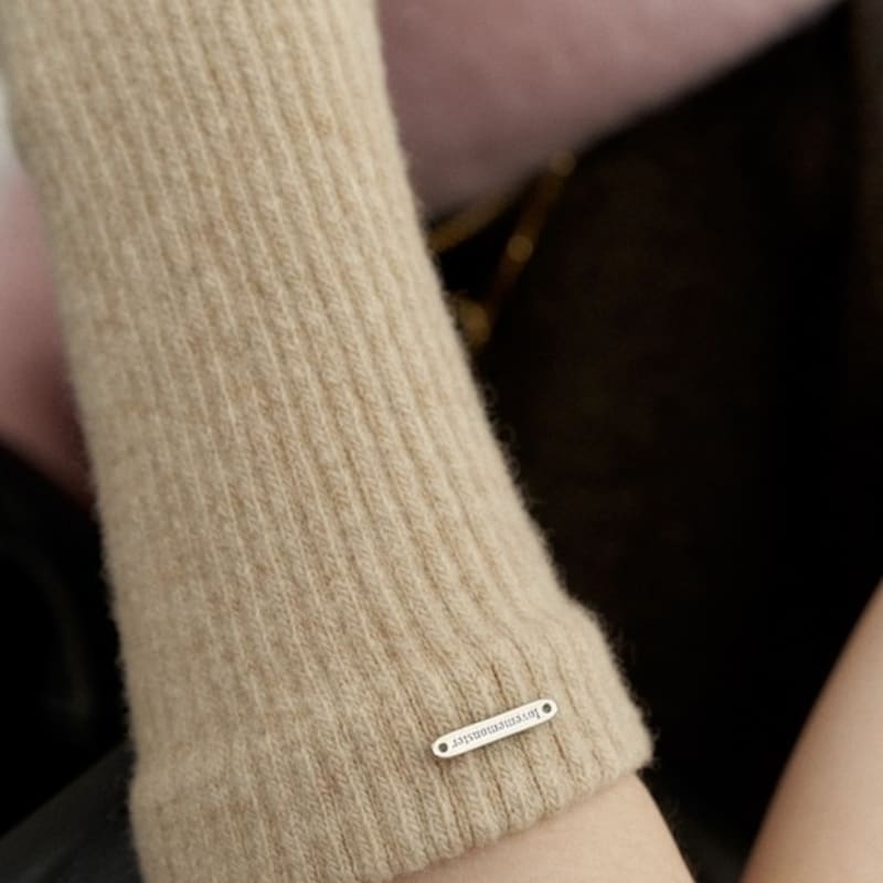 LOVE ME MONSTER Basic Long Wool Glove