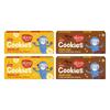 Slurrp Farm No Maida No Refined Sugar Banana Oat and Choco Ragi Cookies | Healthy Cookies Biscuit Made With Multigrains | Pack of 4 X 80g