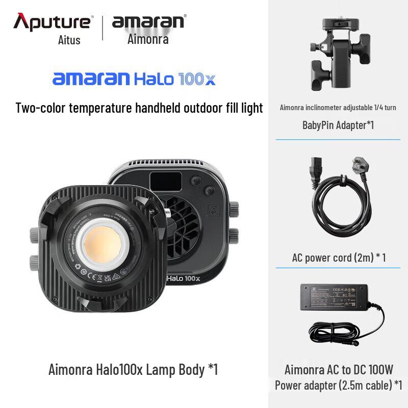 Aputure Amaran Halo 100x Bi-Color LED Video Light