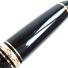 Excellent MONTBLANC fountain pen Meisterstck 149 Black gold 18K Used
