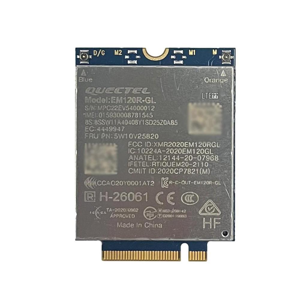 EM120R-GL 4G Module for Lenovo X1, L14, L15, P14s, P15s, T14, T15, X13