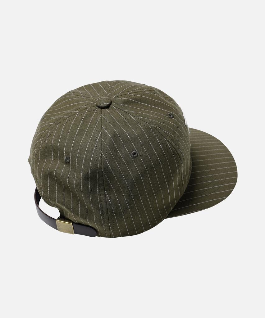 FRIZMWORKS Nature Logo Ball Cap _ Olive Stripe