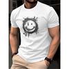 Men's T-Shirt,Summer Short Sleeve,Round Neck,Trendy Top,Versatile Casual Daily Commute,Fashionable