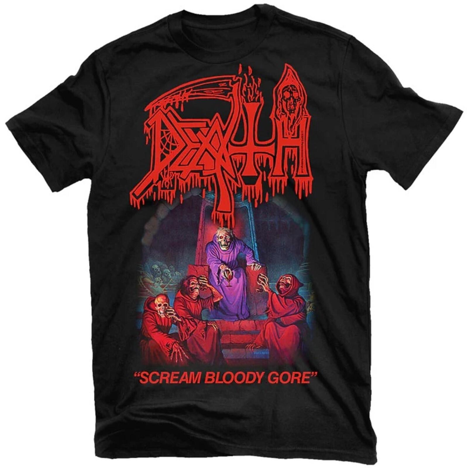 DEATH cd cvr SCREAM BLOODY GORE Official SHIRT XXL New symbolic leprosy human XXXXL