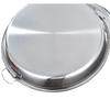 Homeglen 28cm Stainless Steel Liangpi Steaming Tray Set, 2-Pack