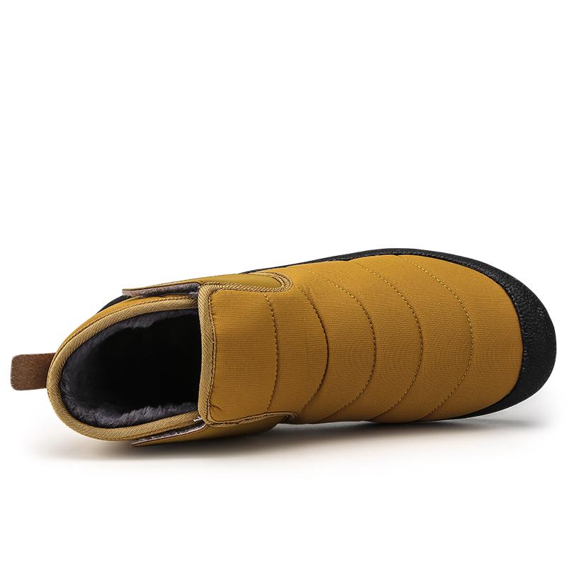 Winter Herren Baumwolle gepolsterte Schuhe Winter warme High Top Plüsch Stiefel