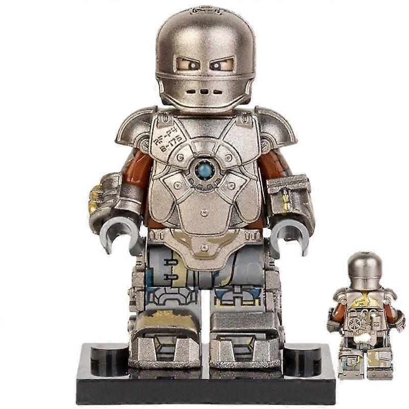 Iron Man MK1 Human Building Block Toys Minifigures Block Doll