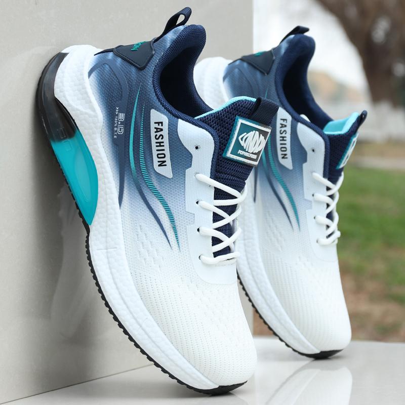 Hydrogen cloud lightweight running shoes 22 spring and summer fly-woven breathable mesh casual sports shoes