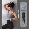 Conjunto Esportivo e de Yoga com Sutiã Esportivo Emagrecedor Costas Nuas Feminino 2025