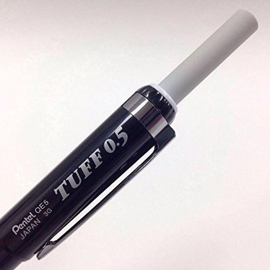 Pentel Sharp Pencil Tough XQE5-A 0.5 Black 5 Pieces