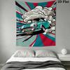 Vintage Cars Pattern Home Decor Tapestry, Wall Hanging, Decorative RV Wall Cloth.MGT0918616