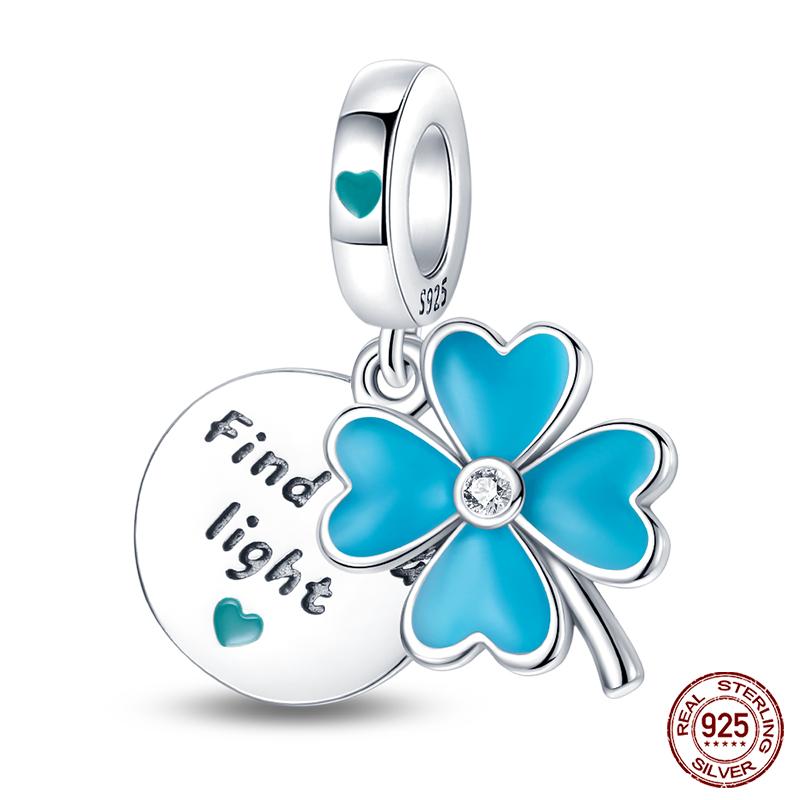 Original Ocean Series Fit 3Mm Bracelet 100% Authentic Copper Turtle Crab Mermaid Charm Beads Diy Jewelry Gift