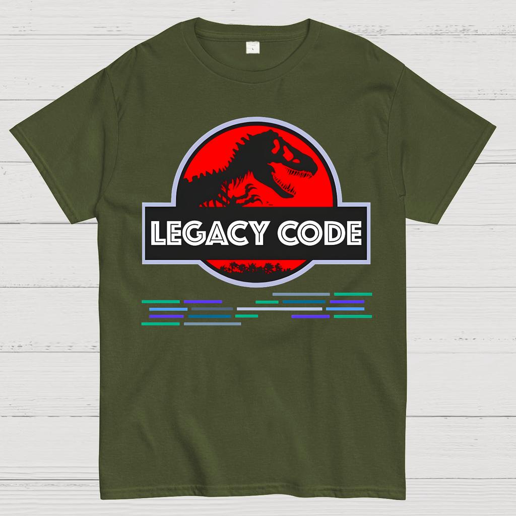 Developer Legacy Code Cotton Summer Casual Cool Loose T-Shirt