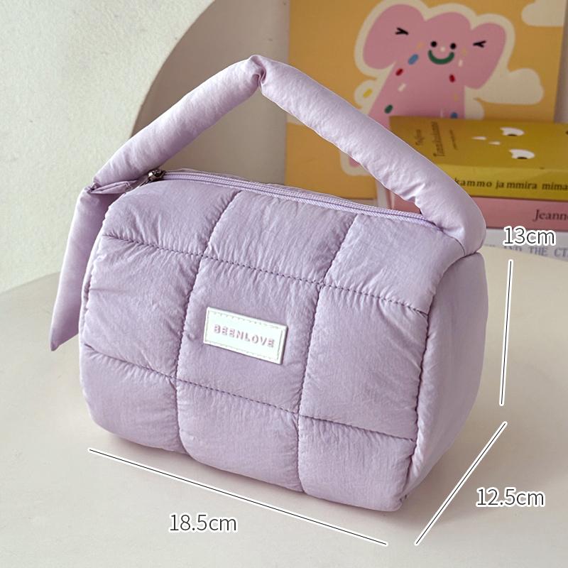 Macaron Makeup Bag Large Capacity Cosmetic Pouch Travel Essentials Women's Bag Travel Bag Women Makeup Pouche cosmetiquero