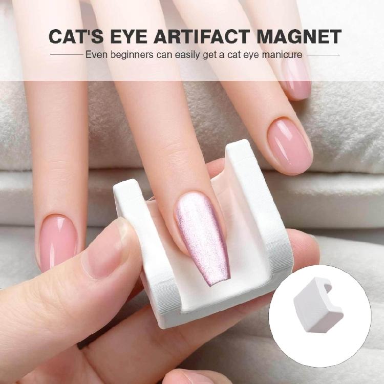 Professional Magnetic Nail Stand Secures Various Nail Shapes Ergonomic Portable Design For Artists And Enthusiasts
