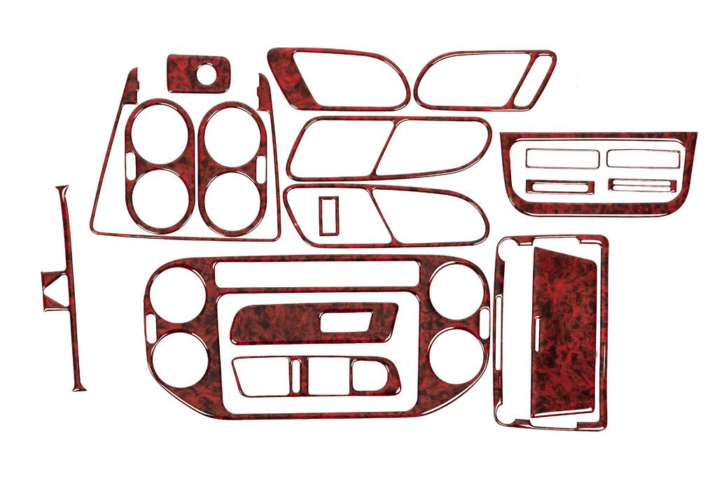 

Panel overlays (2011-2015) Wood for Volkswagen Tiguan