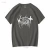 Maglietta Vintage London After MidnighT Anni 2000 Taglia L manica lunga o corta vintage Lavata Traspirante Leggermente Versatile grafica