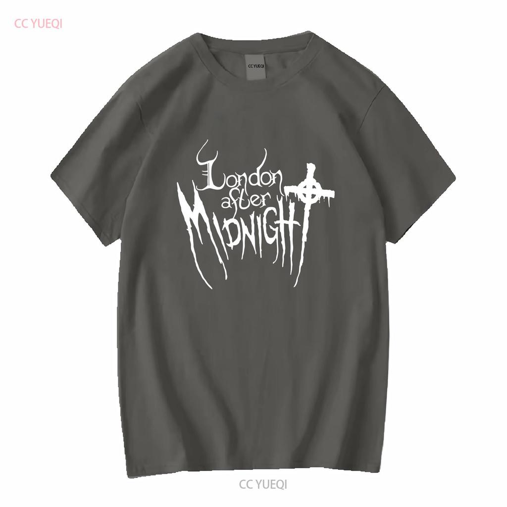 Maglietta Vintage London After MidnighT Anni 2000 Taglia L manica lunga o corta vintage Lavata Traspirante Leggermente Versatile grafica