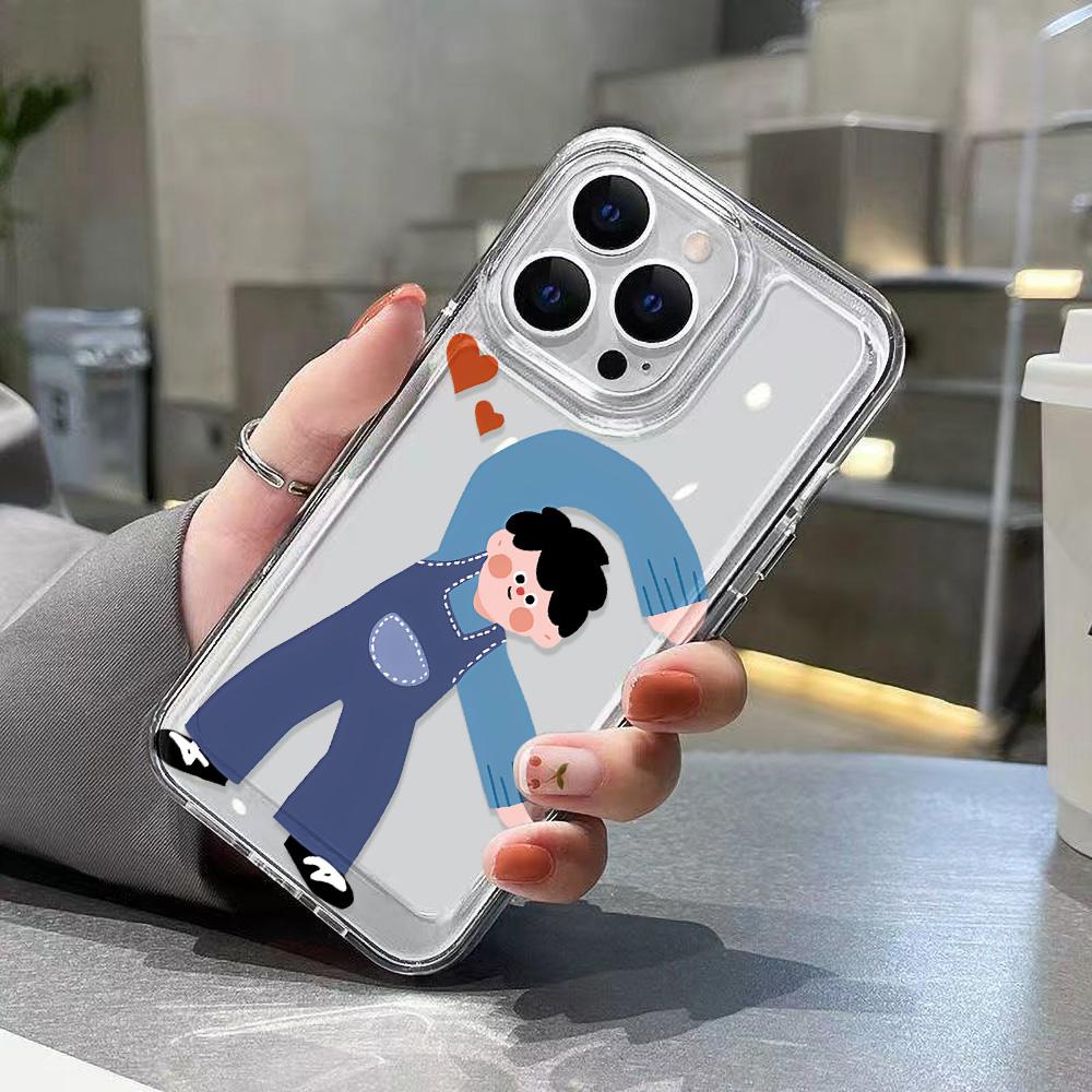 Drop-Proof Phone Case for iPhone 11 12 13 14 15 16 iPhone 14 15 16 Pro Max Samsung A16 A35 A36 A54 A55 S25 Xiaomi 11T Space Shell