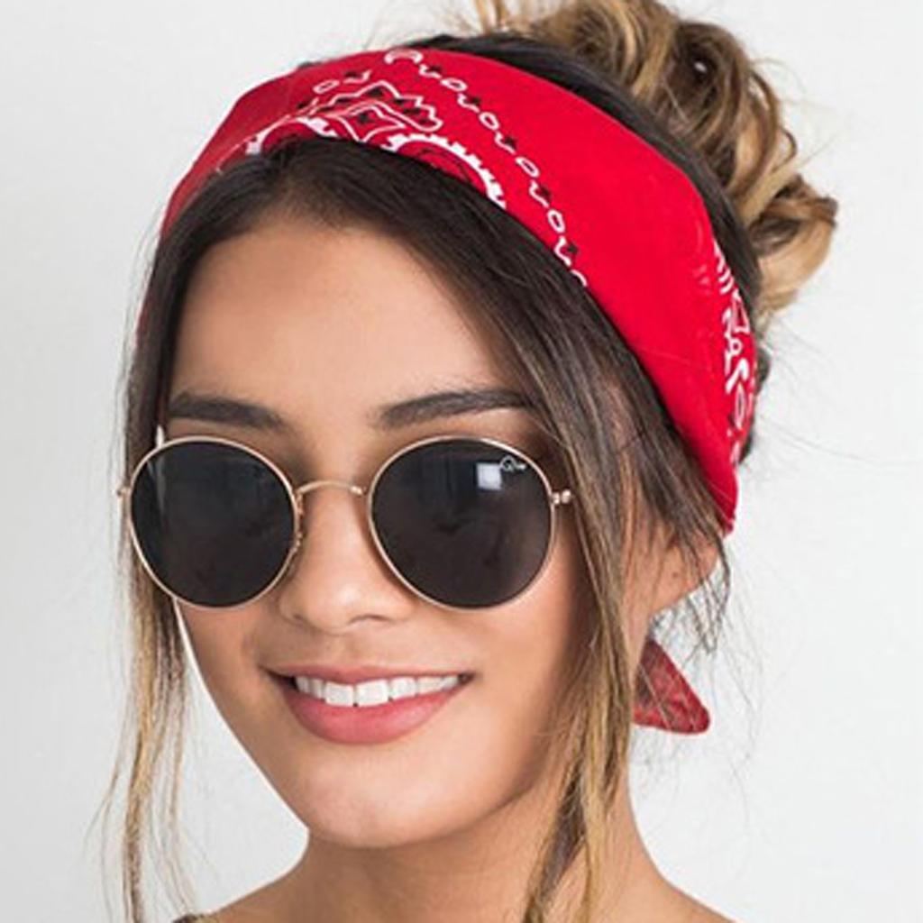 Men's And Women's Multifunctional Headscarves, Printed Square Scarves, Headscarves, Beach Scarves