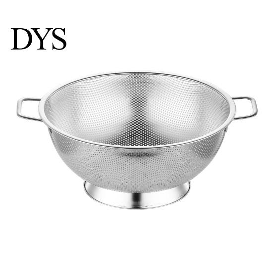 Gadget da Cucina Pratico per Scolare Cestello Scolapasta in Acciaio Inossidabile a Doppia Maniglia, Cestello a Maglia Fine Resistente, Scolapasta per Verdure, Setaccio per Lavare il Riso