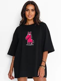 White oversized frog T-shirt 3XL