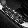 4pcs Car Threshold Strip Stickers Anti-Scratch Sticker Door Sill Car Accessories for Morris Garages MG ZS HS Logo Car Door Sill