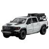 1/32 Scale Dodge RAM Mammoth Pickup Truck Off Road Alloy Toy Car Model Sound & Light Pull Back Collection Gift for Boys Children Kid