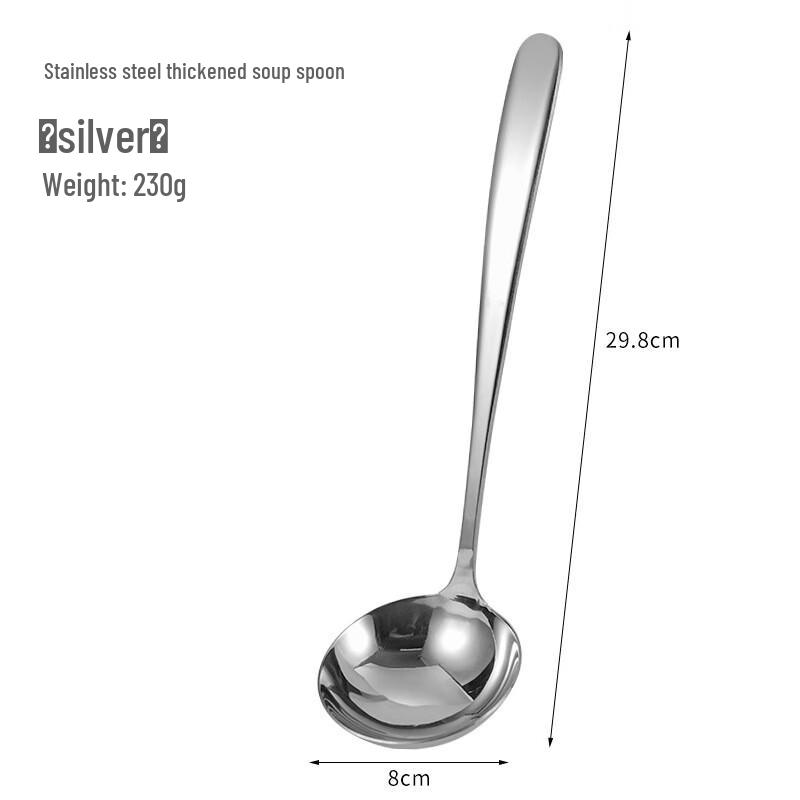 

Utoo Stainless Steel Soup Spoon Set