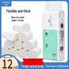 Coreless Soft & Thickened 5-Layer Toilet Paper - 12 Rolls, 720g Household Pack