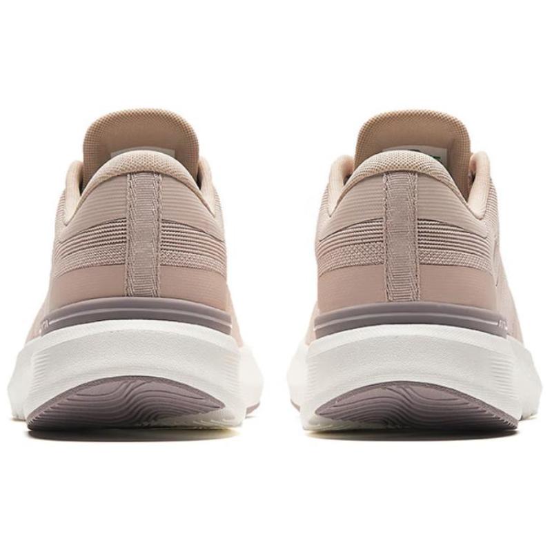 Anta Cushioning Wear-Resistant Low-Top Running Shoes Women's Gray Pink Sneakers 122427718-4