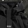 Couple Waterproof Jacket Hooded Long Sleeve Spring Autumn Casual Jacket with Pockets Solid Color Outdoor Travel Outerwear