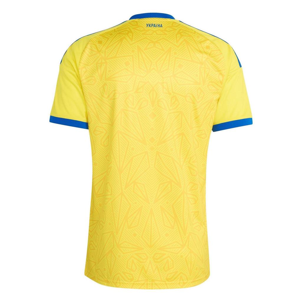 adidas Mens World Cup 2026 Ukrainian Football Federation Home Shirt