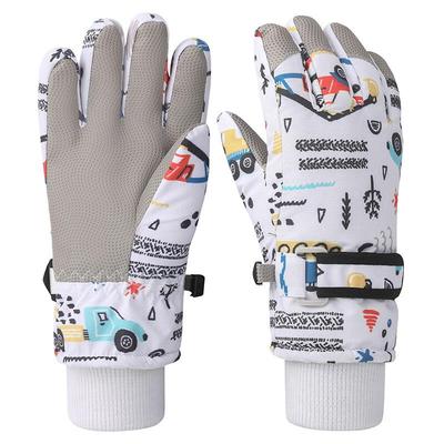 Tingbai Kids' Winter Waterproof Ski Gloves