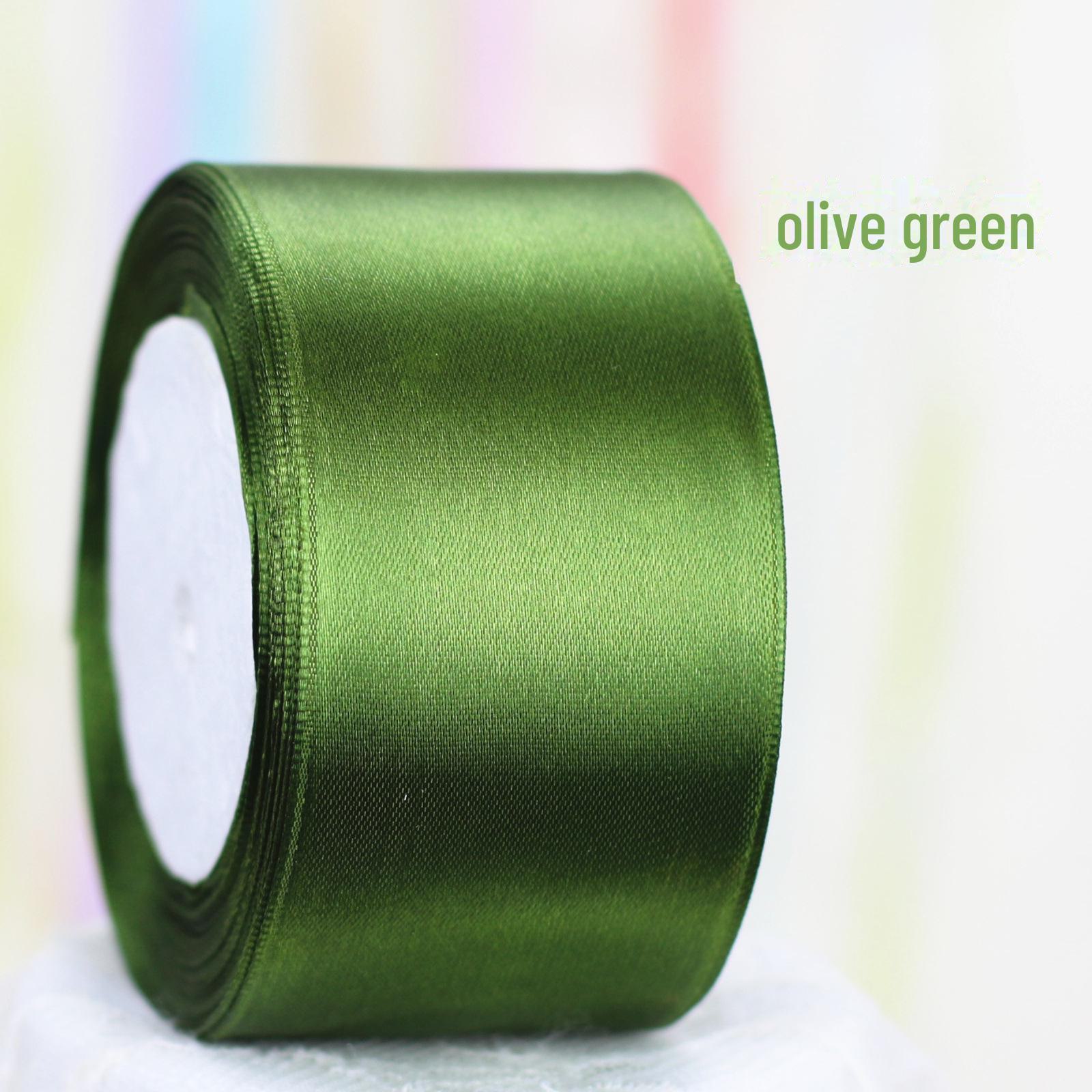 

5 см атласная лента-бантик для тортов и подарочных коробок 5cm 25y/roll